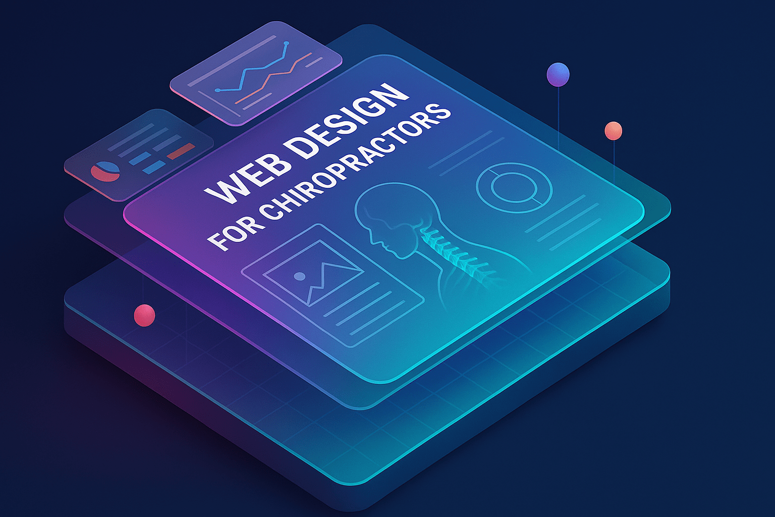 Web Design for Chiropractors - detail view (Design Delulu)