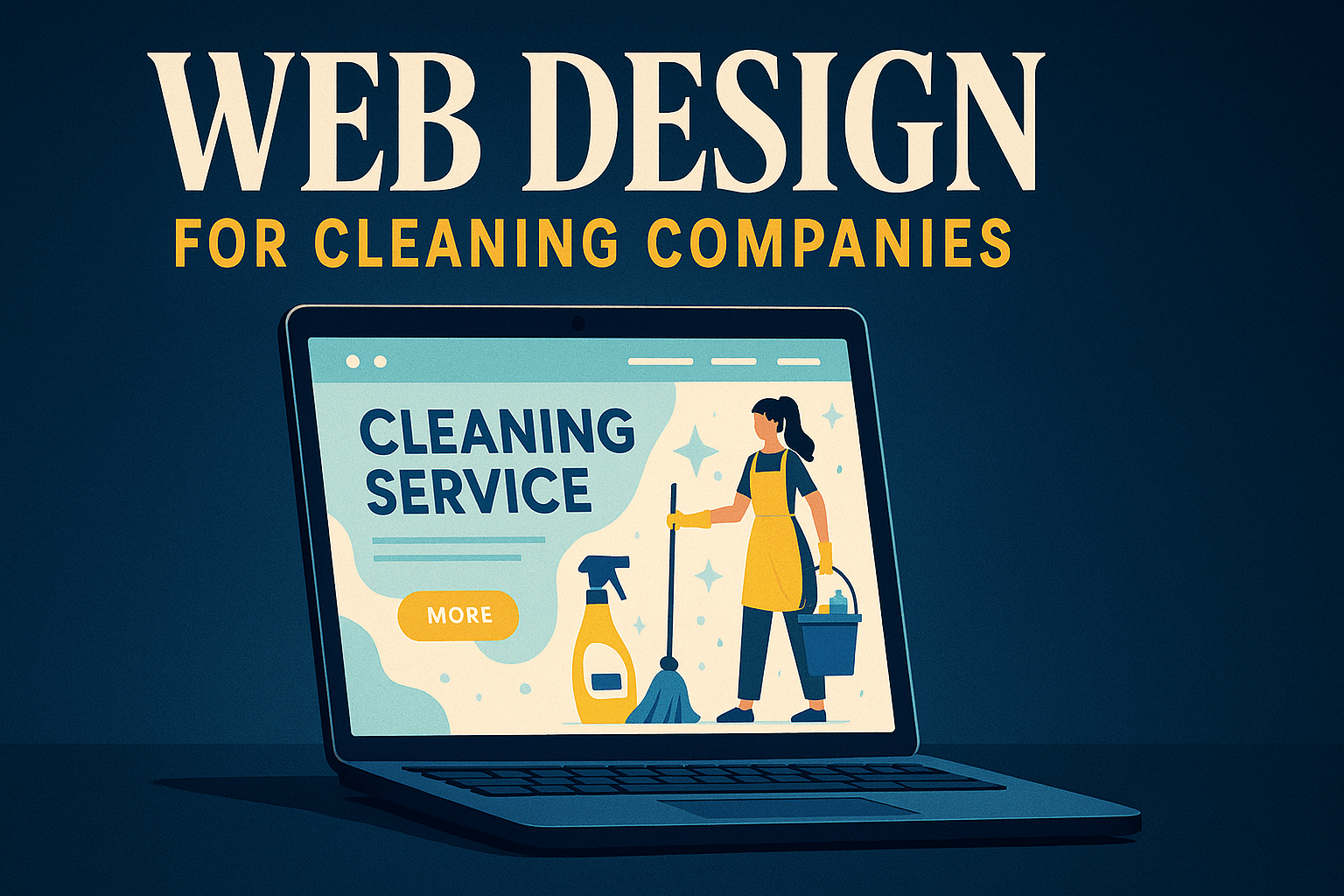 Professional Web Design for Cleaning Companies: Convert More Visitors Into Booked Jobs - featured image