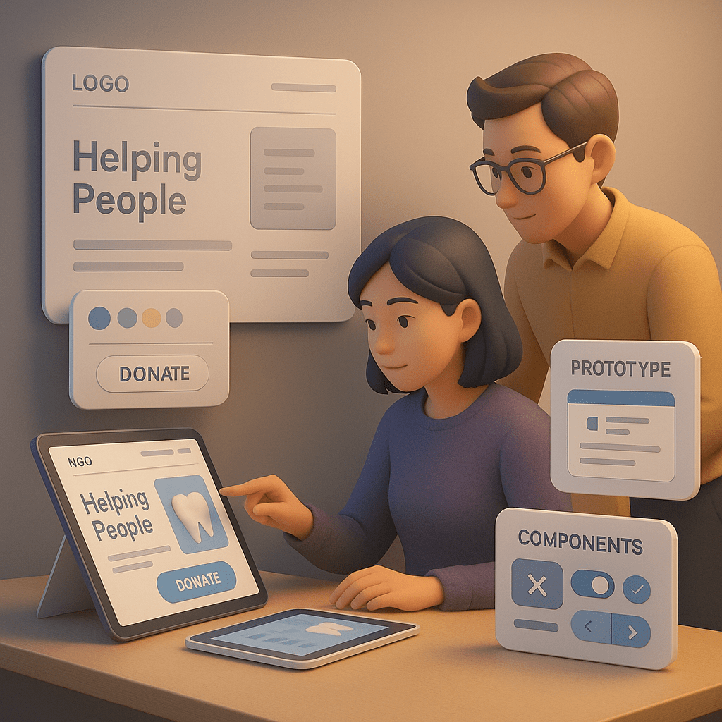 Web Design for NGOs — hero visual