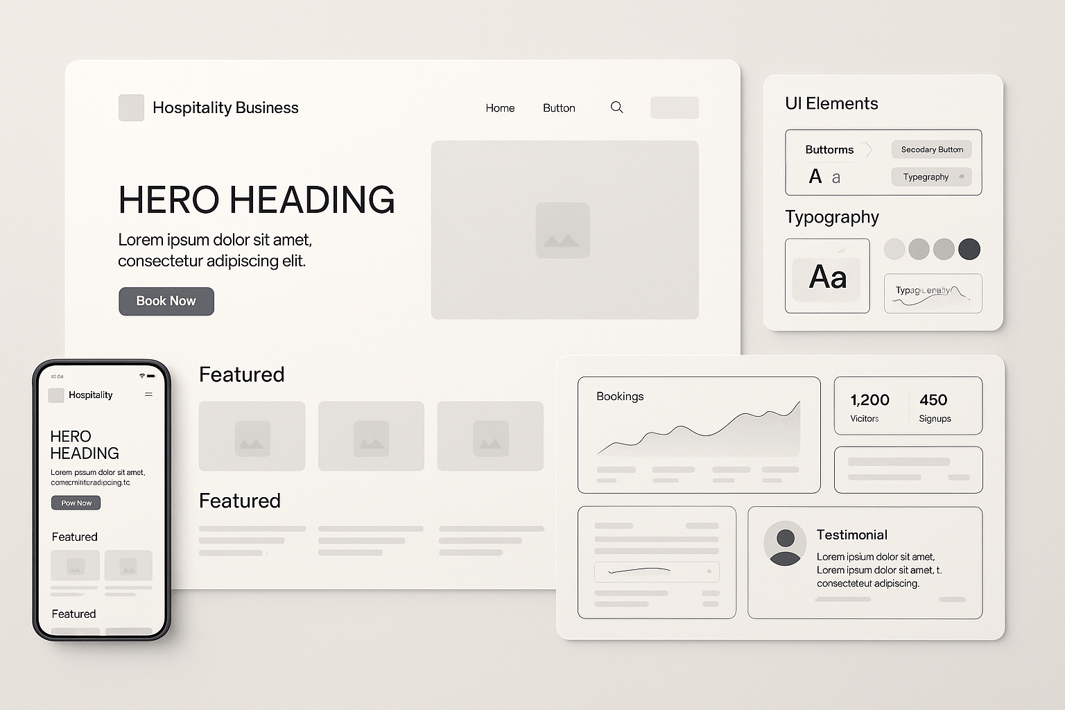 Web Design for Hospitality Businesses — featured hero image