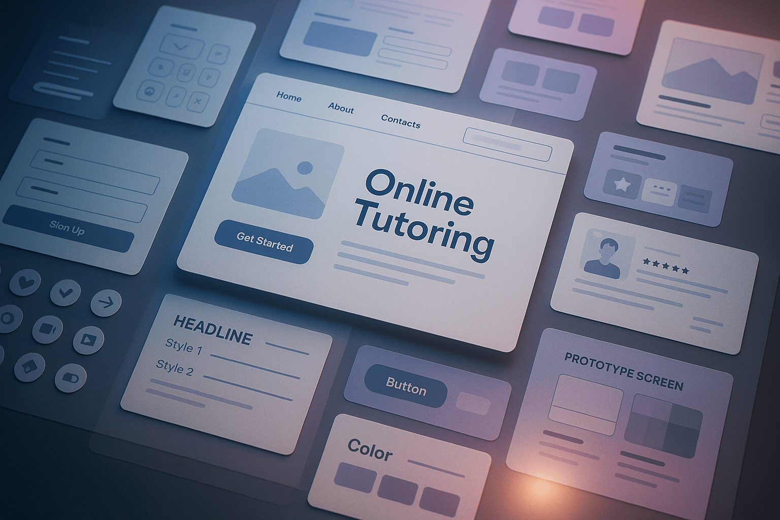 Web Design for Online Tutors — featured hero image