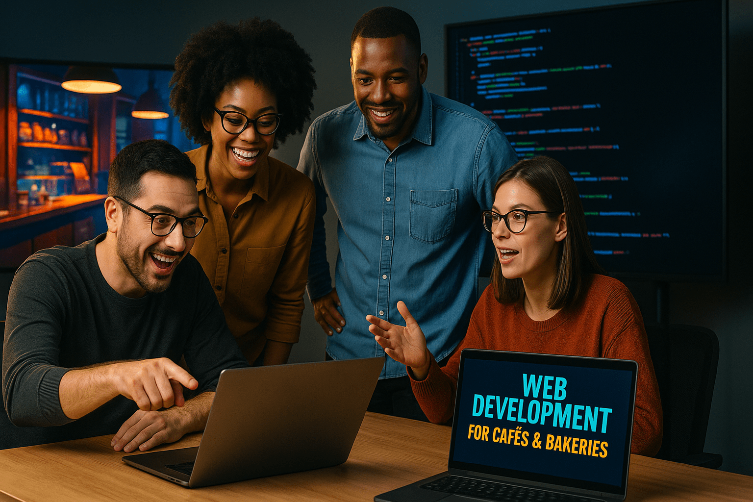 Web Development for Cafés & Bakeries - workflow diagram (Design Delulu)