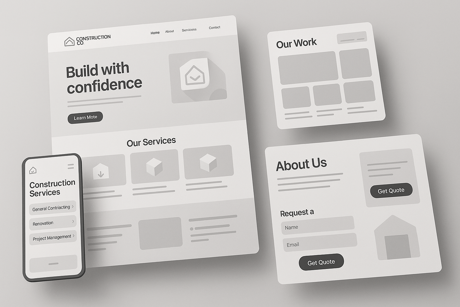 Web Development for Construction Businesses — featured hero image