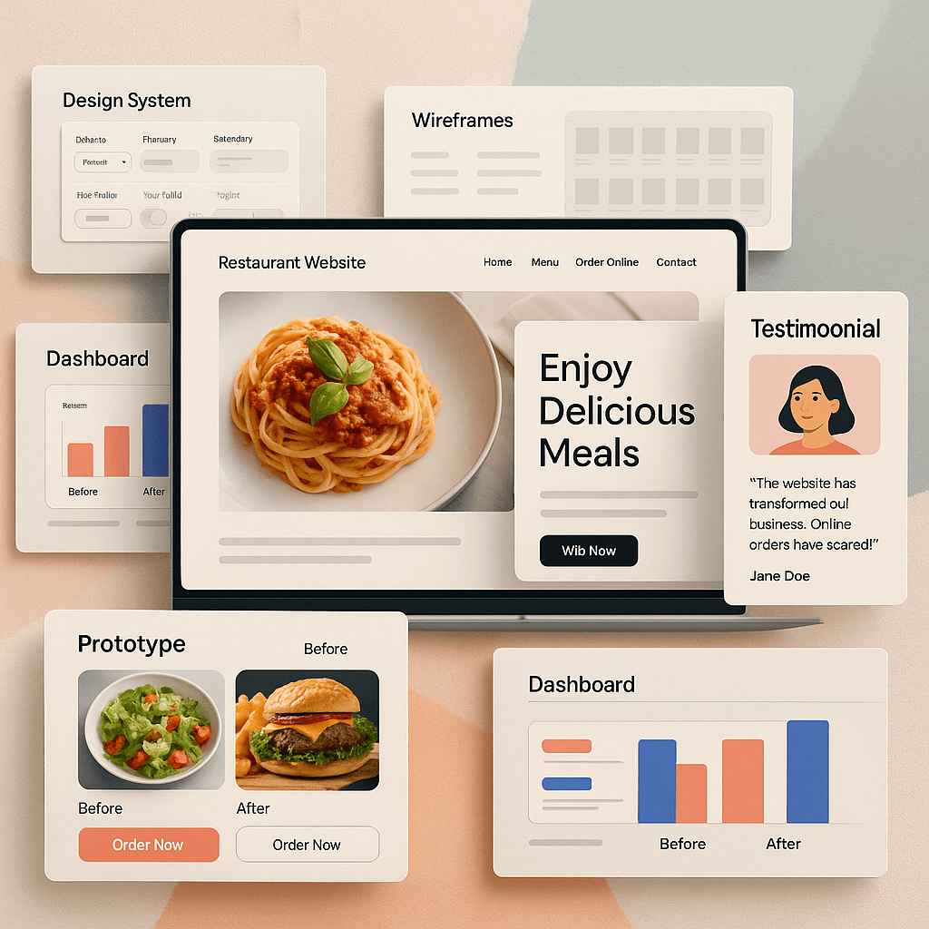 Web Development for Restaurants — results and metrics