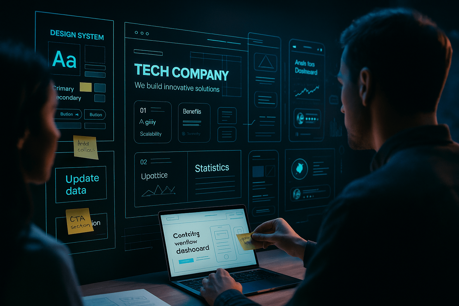 Web Development for Tech Companies — macro detail