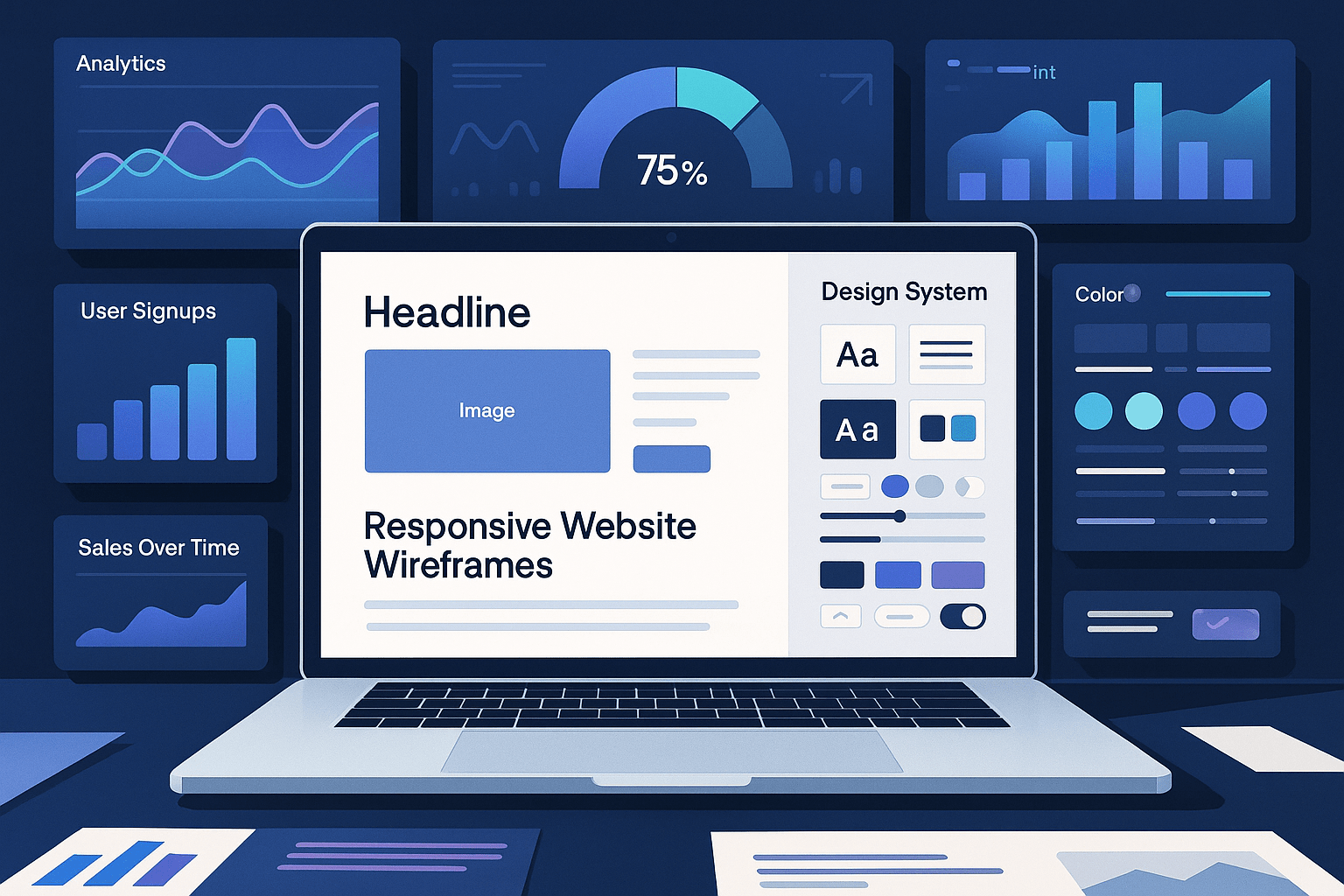 Web Development for Tech Companies — workflow scene