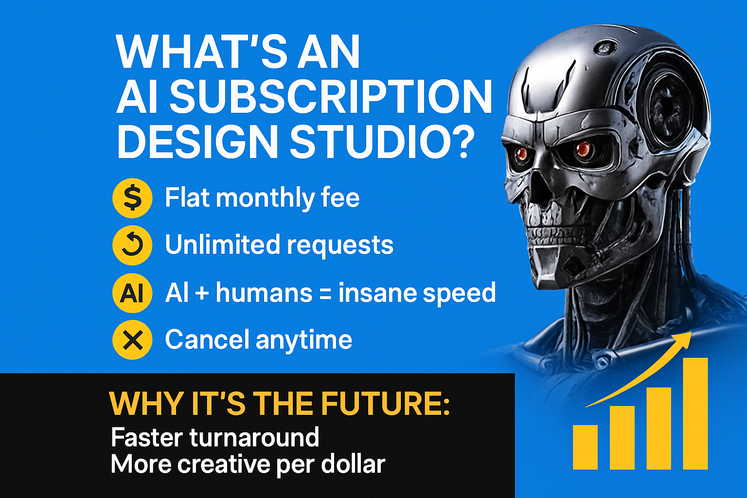 An abstract image representing AI creative services, with glowing lines and nodes, symbolizing the future of creative work.
